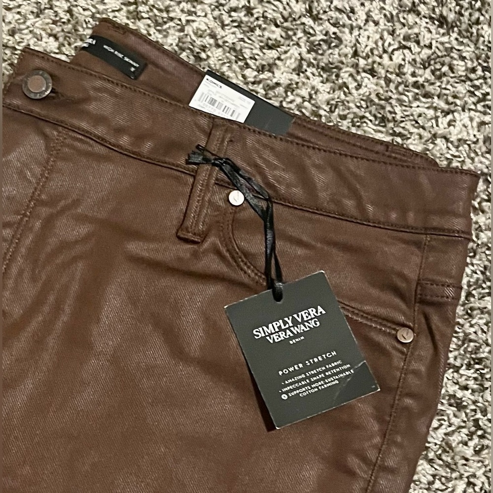 18: brown Vera Wang pants